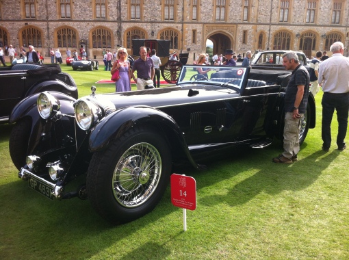 Star of the show for me - fabulous Corsica bodied Daimler Double Six