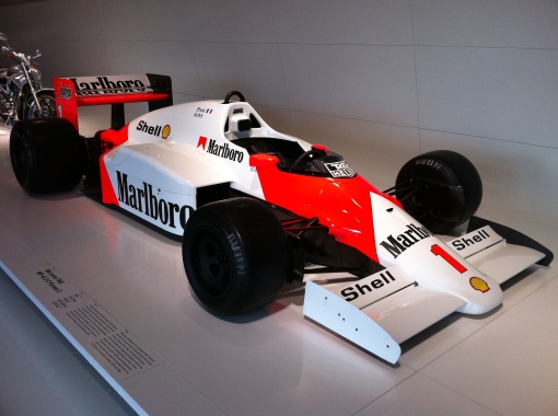Alain Prost's McLaren Porsche 
